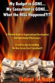 Paperback My Budget is Gone... My Consultant is Gone... What the HELL Happened?!?! A Practical Guide to Organizational Development and Operational Effectiveness ... on avoiding the New Jersey Devil Consultant Book