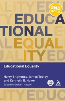 Paperback Educational Equality. Edited by Graham Haydon Book