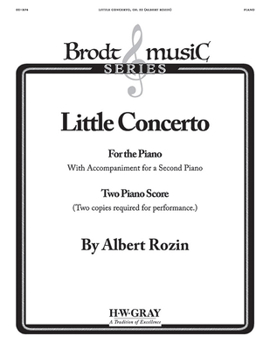 Paperback Little Concerto: Score Book