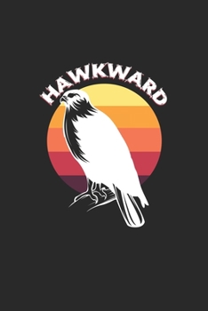 Hawkward: 6x9 Ornothologist | blank with numbers paper | notebook | notes