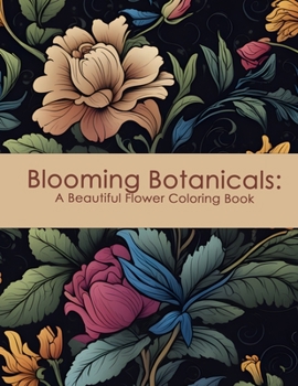 Paperback Blooming Botanicals: A Beautiful Flower Coloring Book