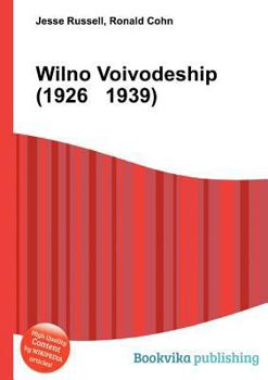 Paperback Wilno Voivodeship (1926 1939) Book