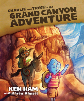 Hardcover Charlie and Trike in the Grand Canyon Adventure Book