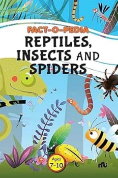 Paperback Fact-O-Pedia Reptiles, Insects and Spiders Book