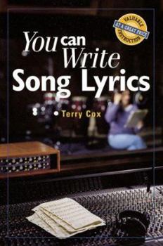 Paperback You Can Write Song Lyrics Book
