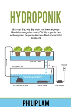 Paperback Hydroponik: Erfahren Sie, wie Sie leicht mit Ihrem eigenen Gewächshausgarten durch DIY Hydroponisches Anbausystem beginnen können [German] Book