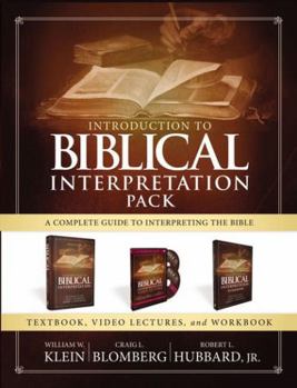 Product Bundle Introduction to Biblical Interpretation Pack: A Complete Guide to Interpreting the Bible [With DVD] Book