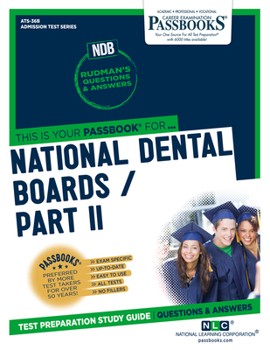 Paperback National Dental Boards (Ndb) / Part II (Ats-36b): Passbooks Study Guide Book