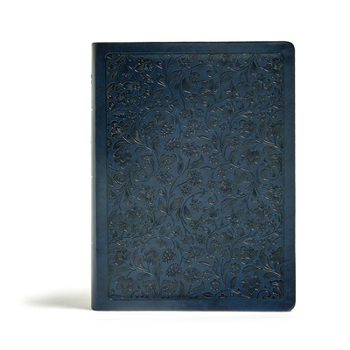 Imitation Leather CSB Life Connections Study Bible, Navy Leathertouch Book