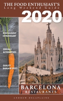 Paperback 2020 Barcelona Restaurants Book