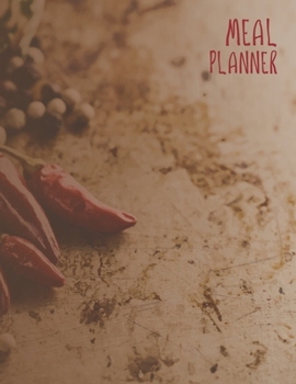 Meal Planner: Bloom Daily Planners Weekly Meal Planning Pad, Meal Planner,  Shopping List Food Planning Organizer and Grocery List 8.5" x 11", 100 Pages