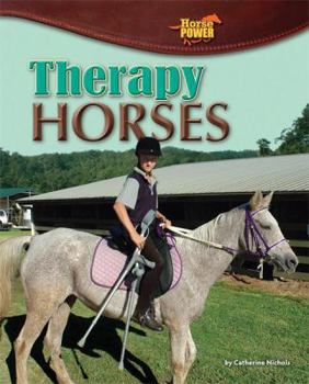 Library Binding Therapy Horses Book