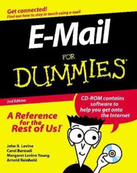 Paperback Internet E-mail for Dummies Book
