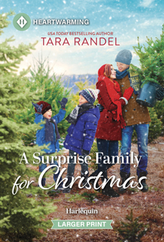 Mass Market Paperback A Surprise Family for Christmas: A Clean and Uplifting Romance [Large Print] Book