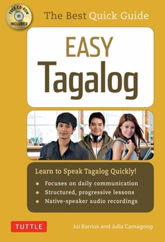 Paperback Easy Tagalog: Learn to Speak Tagalog Quickly (CD-ROM Included) Book