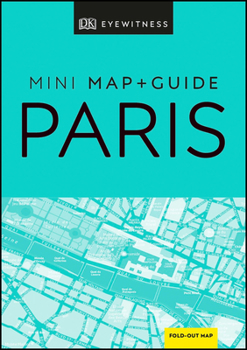 Paperback DK Eyewitness Paris Mini Map and Guide Book