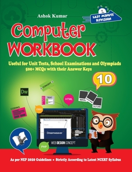 Paperback Computer Workbook Class 10 Book