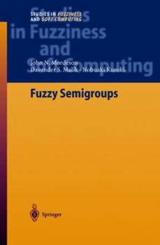 Hardcover Fuzzy Semigroups Book
