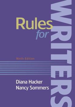 Spiral-bound Rules for Writers with Writing about Literature (Tabbed Version) Book