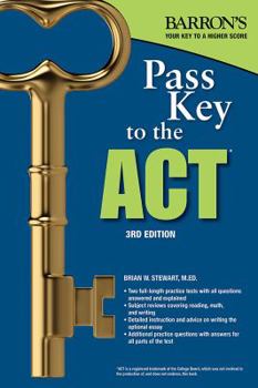 Paperback Pass Key to the ACT Book