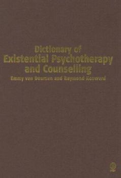 Paperback Dictionary of Existential Psychotherapy and Counselling Book