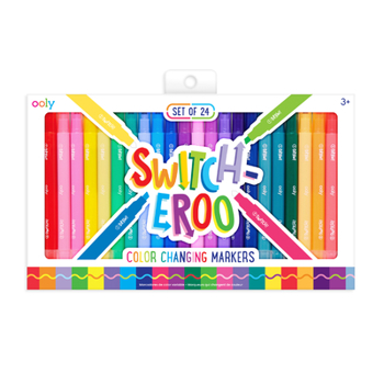 Office Product Switch-Eroo! Color-Changing Markers - Set of 24 [Multiple Languages] Book