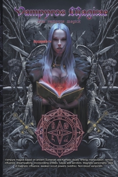 Paperback Vampyros Magicae -Real vampyre Magick Book