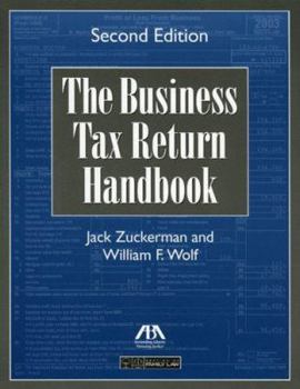 Paperback The Business Tax Return Handbook Book