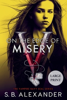 Paperback On the Edge of Misery [Large Print] Book
