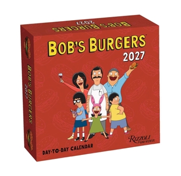 Paper Catalog Bob's Burgers 2027 Day-To-Day Calendar Book