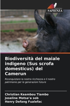 Paperback Biodiversità del maiale indigeno (Sus scrofa domesticus) del Camerun [Italian] Book