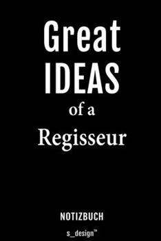 Notizbuch für Regisseure / Regisseur / Regisseurin: Originelle Geschenk-Idee [120 Seiten liniertes blanko Papier] (German Edition)