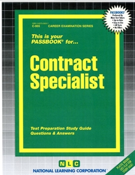 Paperback Contract Specialist Book