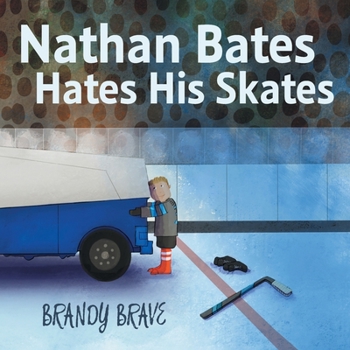 Paperback Nathan Bates Hates His Skates Book