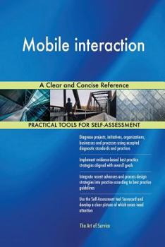 Paperback Mobile interaction A Clear and Concise Reference Book