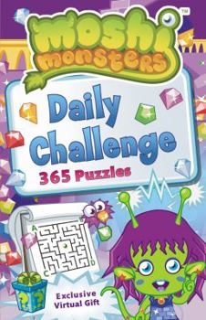 Paperback Daily Challenge 365 Puzzles (Moshi Monsters) Book