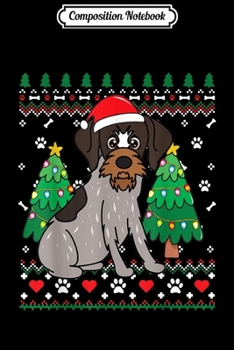 Paperback Composition Notebook: German Wirehaired Pointer Christmas Ornament Tree Xmas Gift Journal/Notebook Blank Lined Ruled 6x9 100 Pages Book