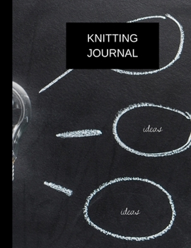 knitting journal ideas ideas: knitting journal (8.5'' x 11'') 120 pages