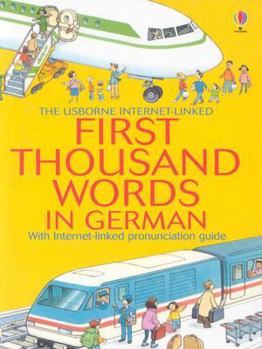 Paperback Mini First Thousand Words German Internet Linked (German Edition) [German] Book