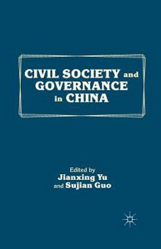 Paperback Civil Society and Governance in China Book