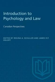 Paperback Intro to Psychology & Law Book