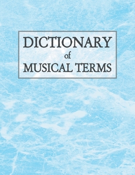 Paperback Dictionary of Musical Terms Book