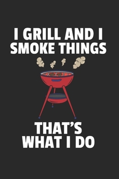 BBQ Notizbuch: BBQ Grillen Notizbuch für Liebhaber / Notizheft / Notizblock A5 (6x9in) Dotted Notebook / Punkteraster / 120 gepunktete Seiten (German Edition)