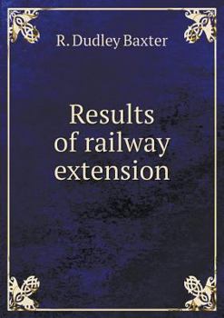 Paperback Results of railway extension Book