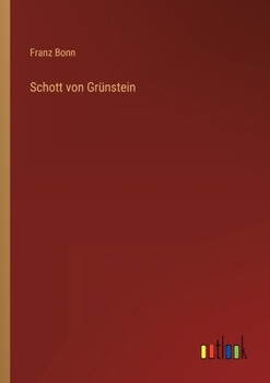 Paperback Schott von Grünstein [German] Book