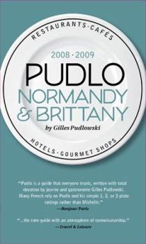 Paperback Pudlo Normandy & Brittany Book