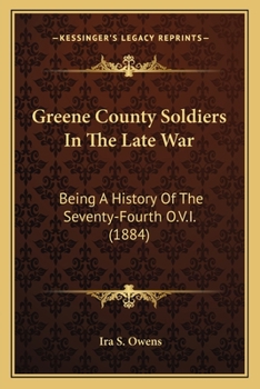 Greene County Soldiers in the Late War