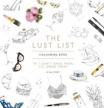 Paperback Lust List Colouring Book