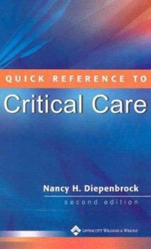 Paperback Quick Reference to Critical Care: Evaluation and Treatment of Common Cardiovascular Disorders Book
