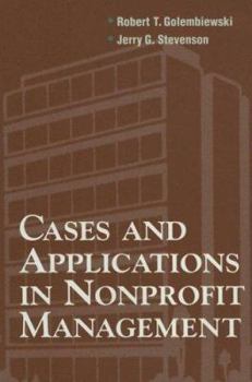 Paperback Cases and Applications in Non-Profit Management Book